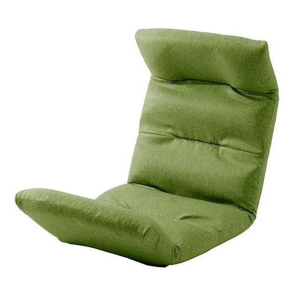 座椅子 リラックスチェア 3ポイントリクライニング 上折れタイプ （ 座いす チェア チェアー 椅子 ）｜livingut｜02