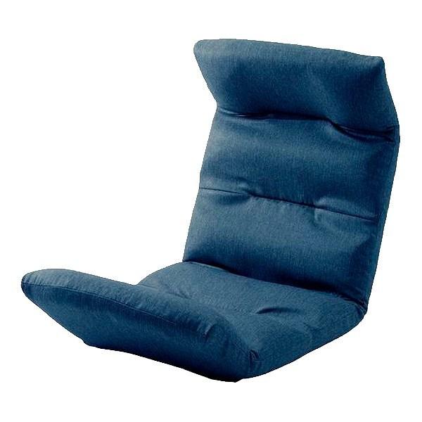 座椅子 リラックスチェア 3ポイントリクライニング 上折れタイプ （ 座いす チェア チェアー 椅子 ）｜livingut｜03