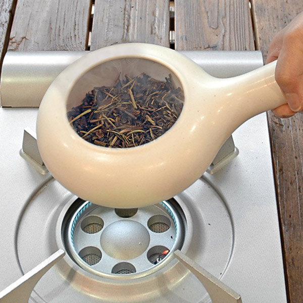 焙じ器 63 ロクサン tokoname 陶器製 （ 焙煎器 煎り器 茶道具