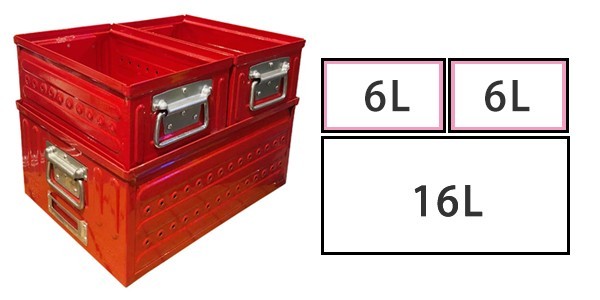 ダルトン DULTON 収納ボックス 小物ケース 6リットル D.M.S ガレージ