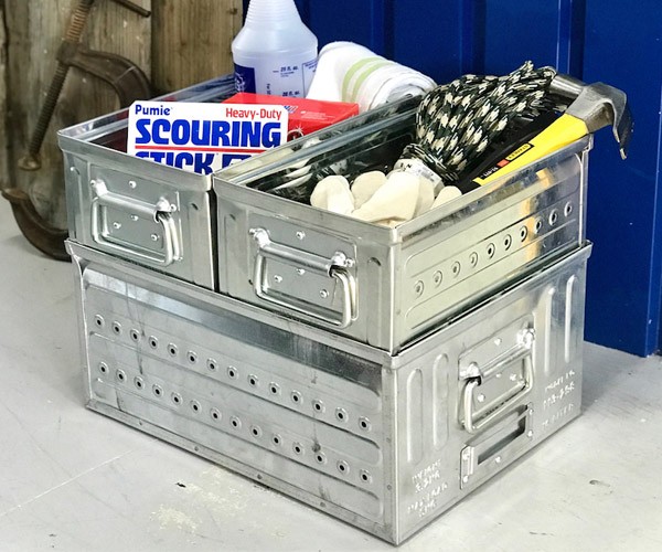 ダルトン DULTON 収納ボックス ガルバカラー 小物ケース 6リットル