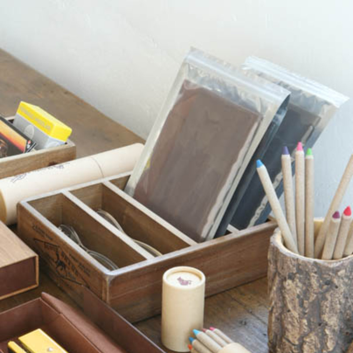 DULTON（ダルトン） 小物収納 DULTON WOODEN BOX FOR POSTCARDS