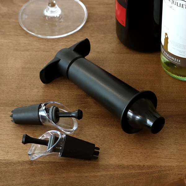 VACUVIN ボトルストッパー ワインサーバー＆セーバー サーバー付き