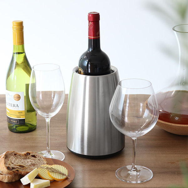 VACUVIN ワインホルダー ワインクーラー ステンレス 卓上用
