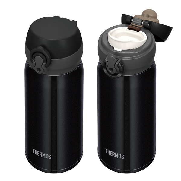 サーモス　水筒　ステンレスボトル　350ml　マットブラック　黒　軽量　真空断熱 THERMOS（サーモス） 特価 水筒 350ml ステンレス ワンタッチ 真空断熱