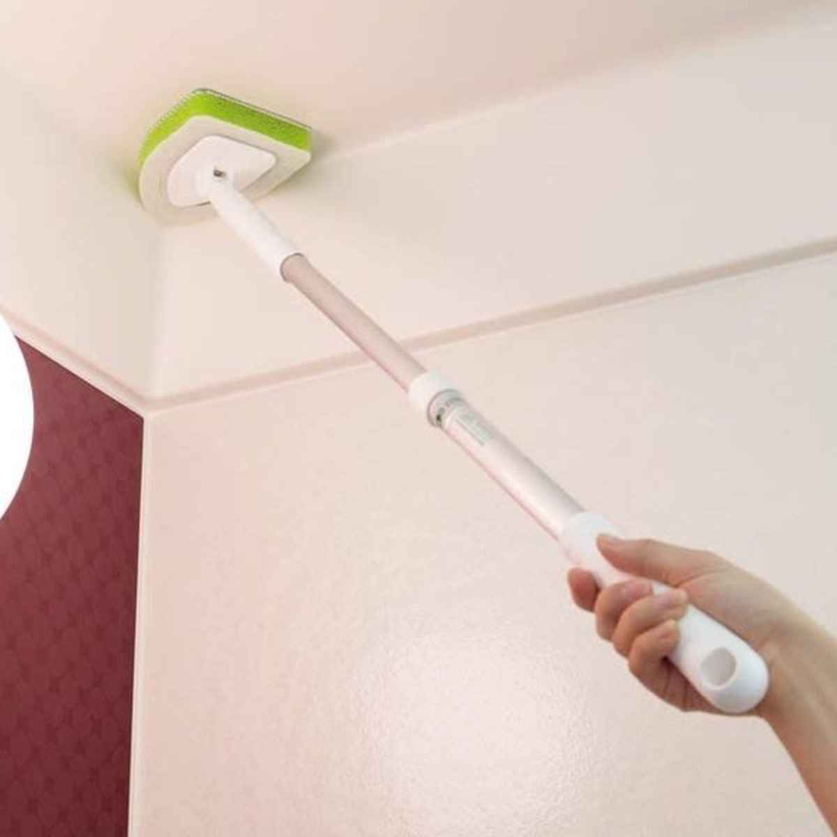 バスブラシ スポンジ お風呂掃除 アズマジック 浴室 長さ約51〜67cm