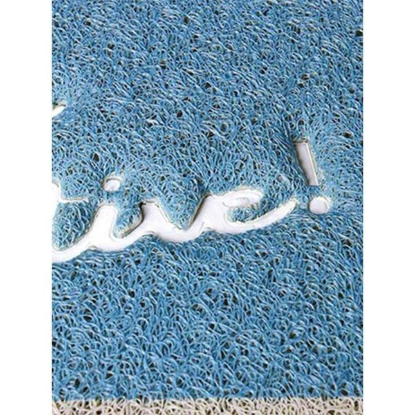 玄関マット 45×75 屋外 屋内 両用 ふかふかテラスマット THINK