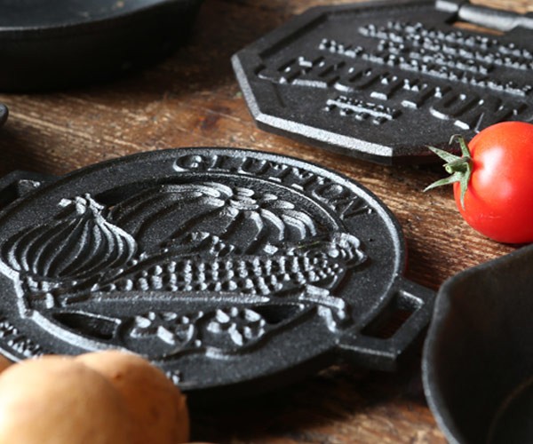 ダルトン DULTON 鍋敷き 鉄製 GLUTTON グラットン ラウンドトリベット