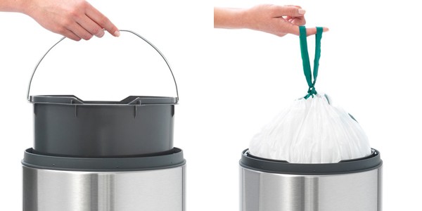 brabantia ゴミ箱 タッチビン 30L スチール ダストボックス スチール