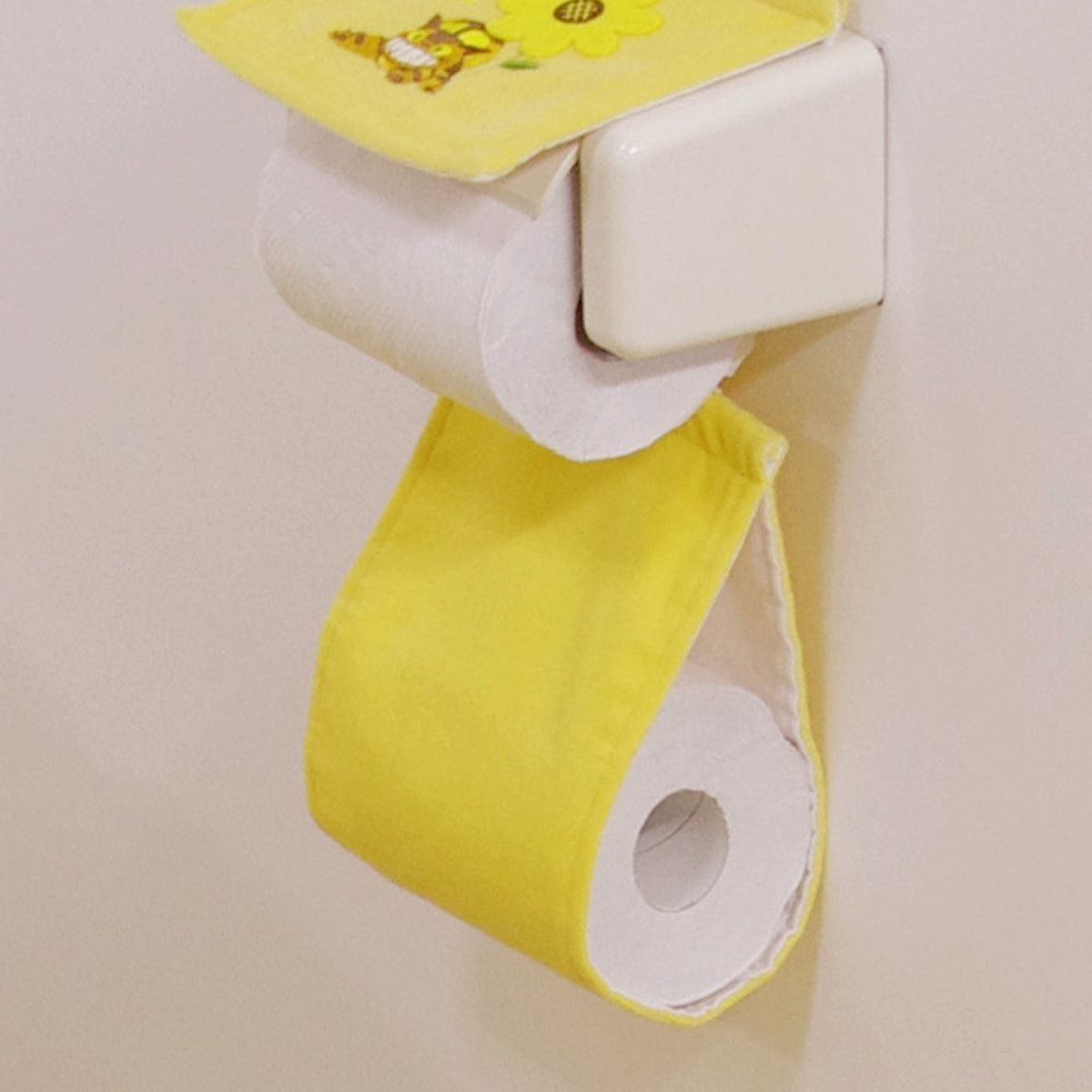 センコー ペーパーホルダーカバー ホルダーカバー となりのトトロ 花の