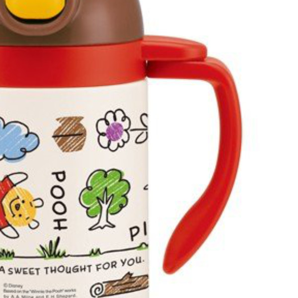 スケーター ストローマグ ステンレス製 くまのプーさん スケッチ 240ml