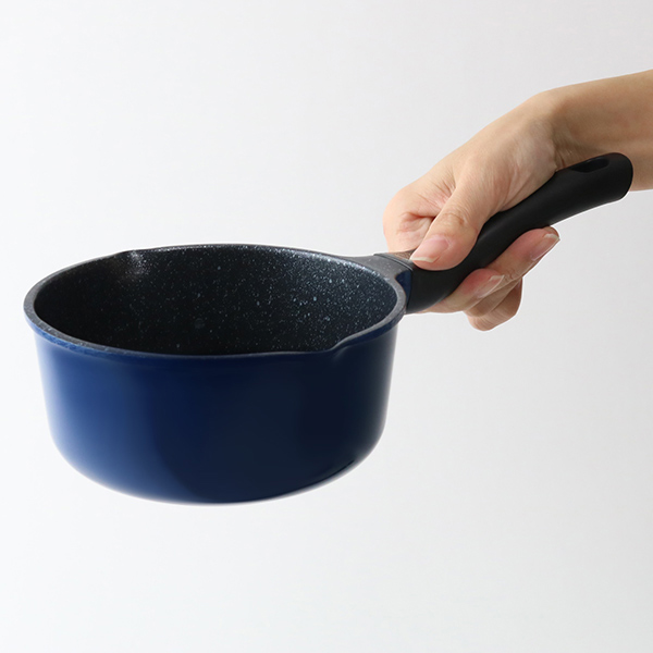 和平フレイズ 片手鍋 ガス火専用 ミニ 14cm ひるもぐ フッ素樹脂加工