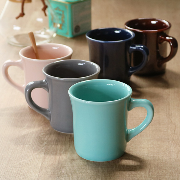 マグカップ 300ml M Cozyマグ 陶器 日本製 ネイビー （ 電子レンジ対応