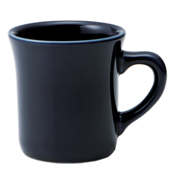 マグカップM マグカップ 300ml M Cozyマグ 陶器 日本製 ネイビー （ 電子レンジ対応