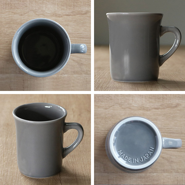 マグカップ 420ml L Cozyマグ 陶器 日本製 ネイビー （ 電子レンジ対応