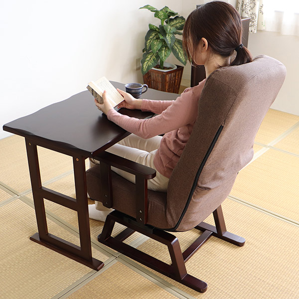 ヤマソロ 高座椅子 高齢者 回転 リクライニング 肘掛 疲れにくい 腰痛