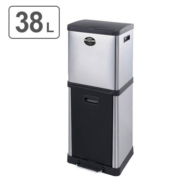 Dulton ダルトン 3コンパートメント ビン 54L ステンレス製ゴミ箱 Amazon｜ダルトン(Dulton) 3コンパートメント ビン 54L 18L×3列