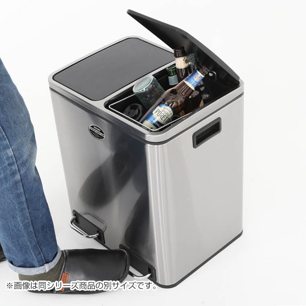 ダルトン DULTON ゴミ箱 コンパートメントビン 60L ステンレス （ 分別