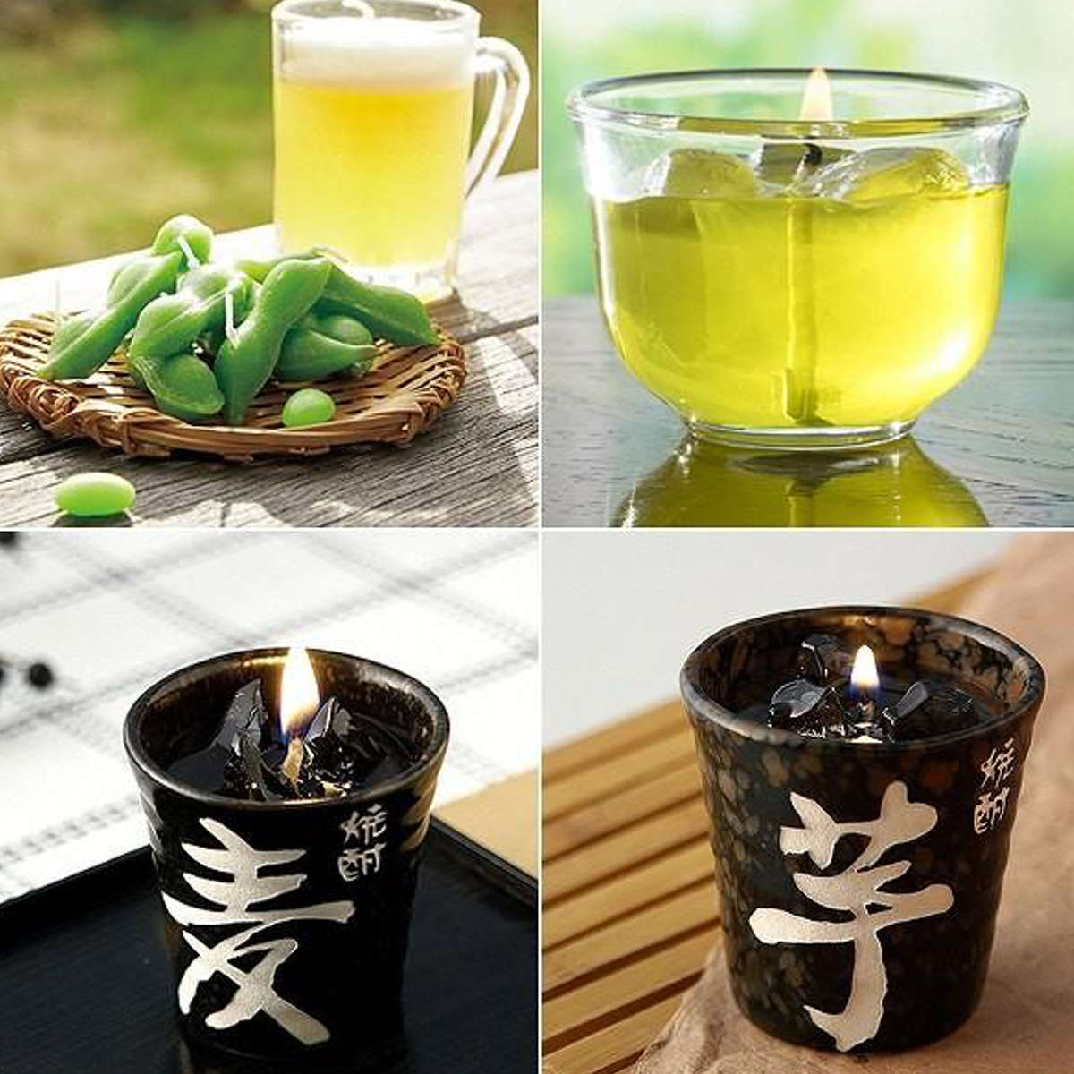 キャンドル お供え ミニジョッキ カメヤマ （ ろうそく ビール 好物