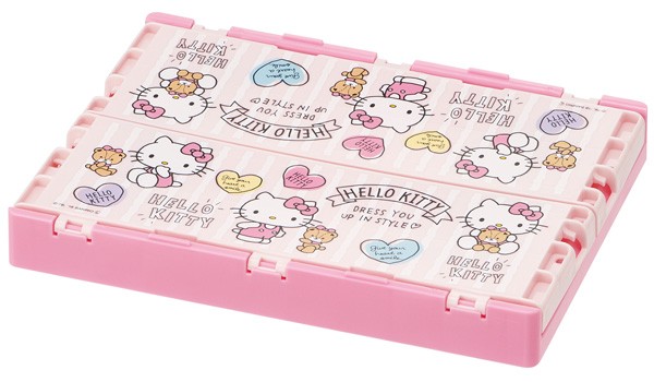 レトロ　サンリオ ハローキティ 収納ケース おもちゃ箱 コンテナボックス 楽天市場】ハローキティ 折りたたみコンテナ サンリオ キティ