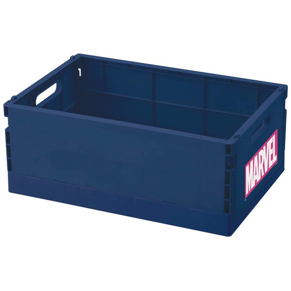 折りたたみコンテナ M MARVEL マーベル ロゴ コンテナ 収納ボックス