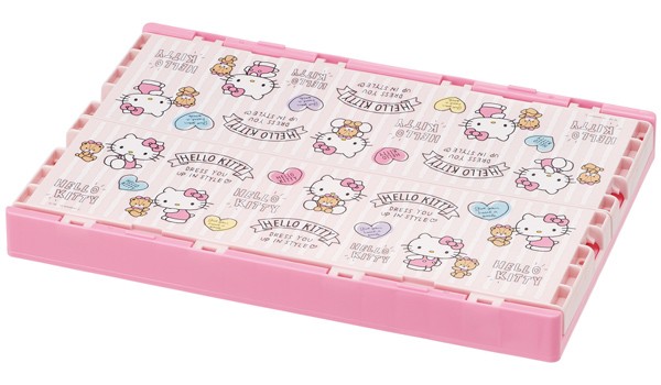 sanrio（サンリオ） 折りたたみコンテナ M ハローキティ コンテナ 収納