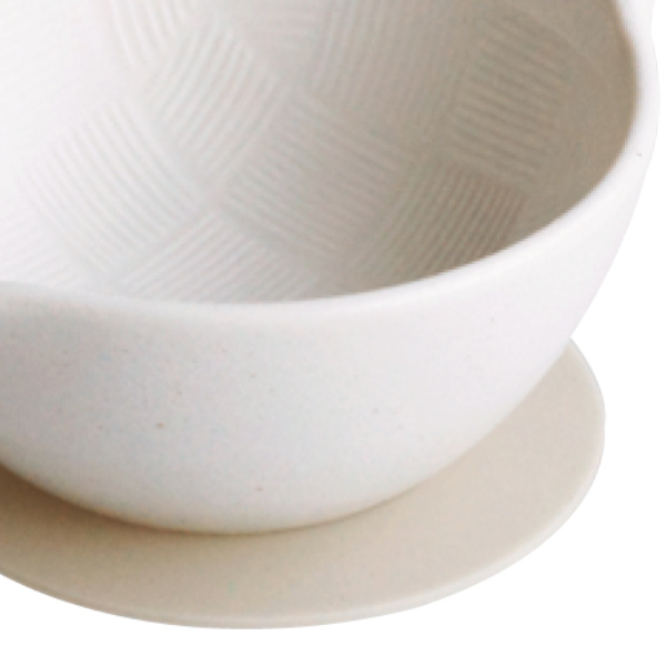 ごますり鉢 陶磁器 すべり止めシリコンシート付...の詳細画像2