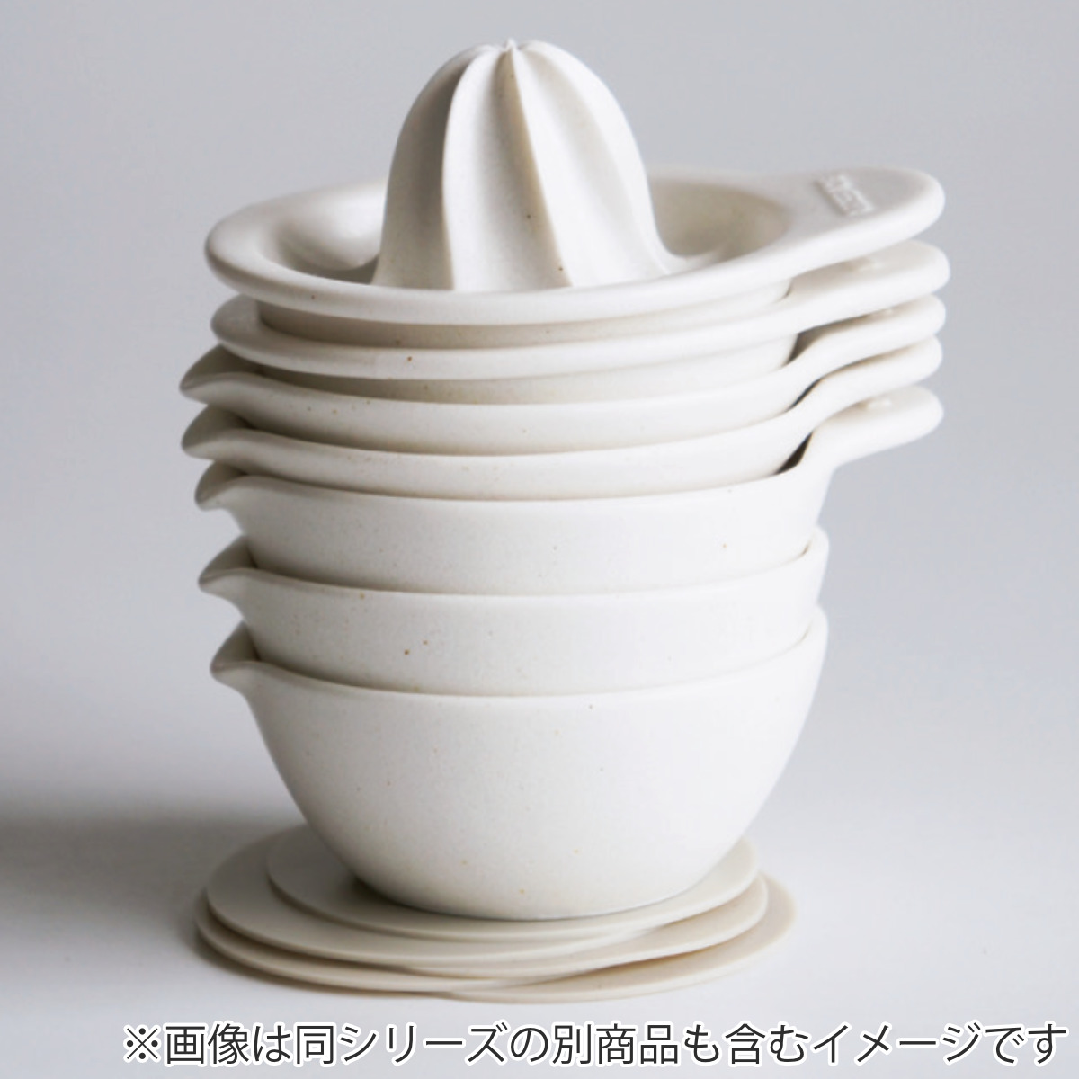 ごますり鉢 陶磁器 すべり止めシリコンシート付...の詳細画像5