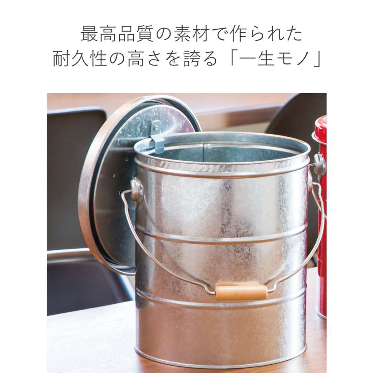 OBAKETSU（オバケツ） 米びつ 20kg キャスター付き ライスストッカー