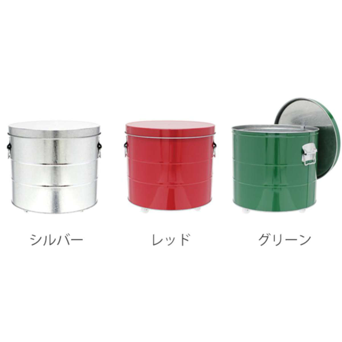 OBAKETSU（オバケツ） 米びつ 20kg キャスター付き ライスストッカー