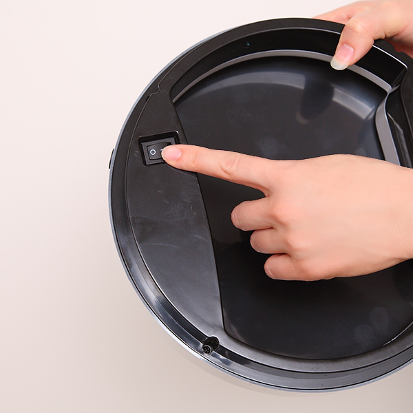 ゴミ箱 9L JAVA MIDY ふた付き ステンレス 自動開閉 充電式 （ 9リットル 9l キッチン ダストボックス センサー式 USB充電 丸型 シンプル 小さい リビング ）_14