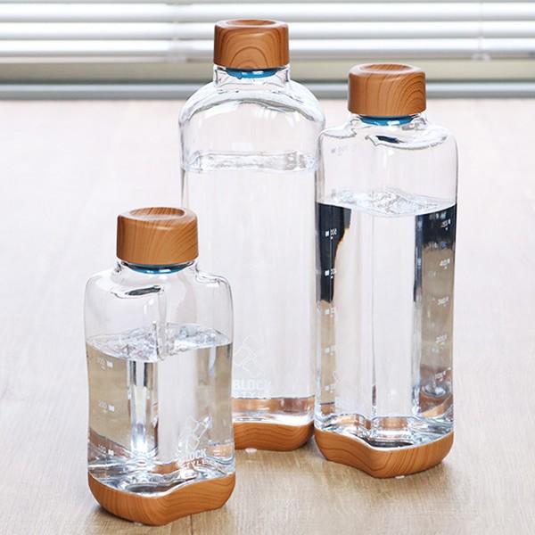 水筒 直飲み プラスチック ブロックスタイル アクアボトル 700ml