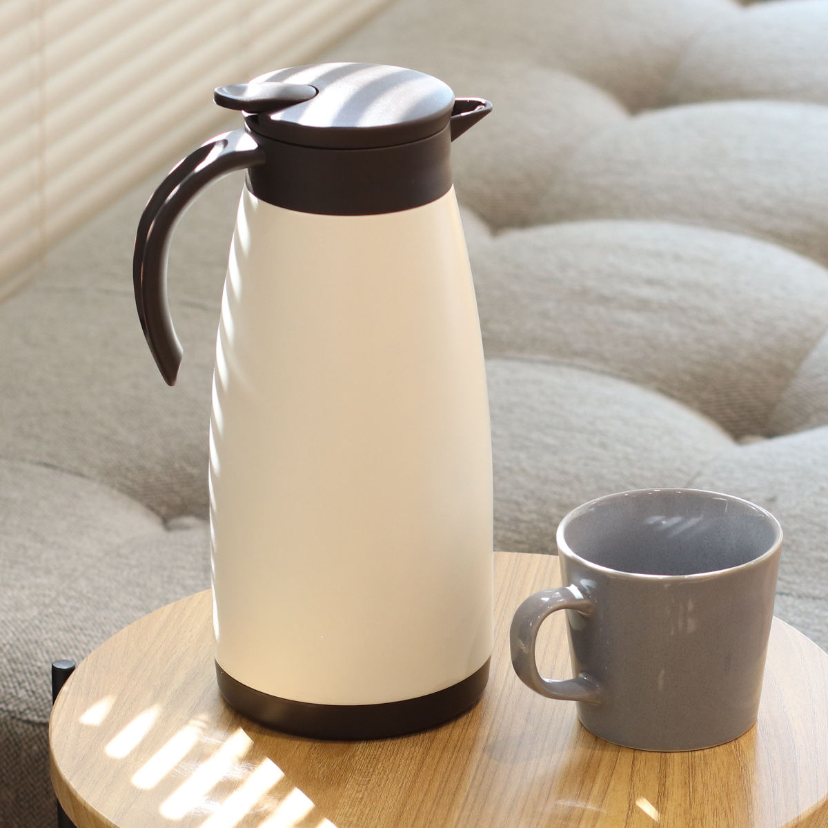 パール金属 卓上ポット 1.5L 保温 保冷 エコット テーブルポット 