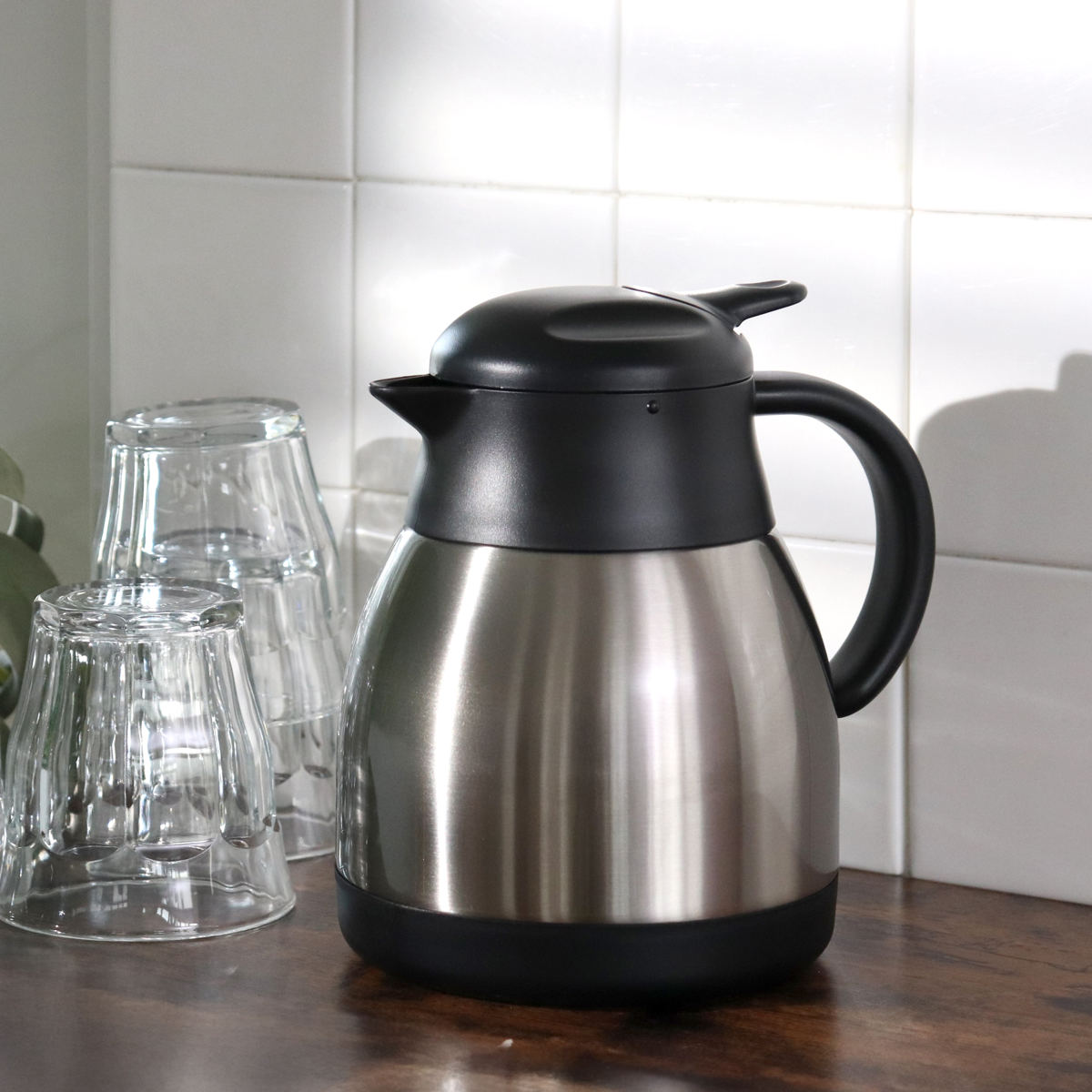 パール金属 卓上ポット 1L 保温 保冷 イーシス テーブルポット