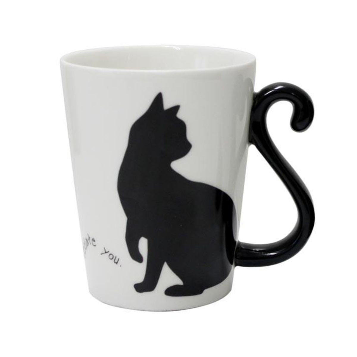 アルタ マグカップ 300ml 黒猫 磁器製 食器 （ 電子レンジ対応 食洗機