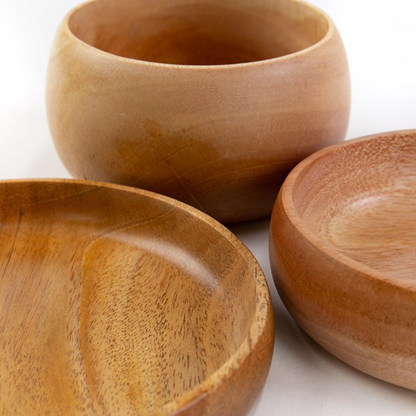 プレート 13cm 木 SoliD. 食器 食洗機対応 （ お皿 取り皿 小皿 木製