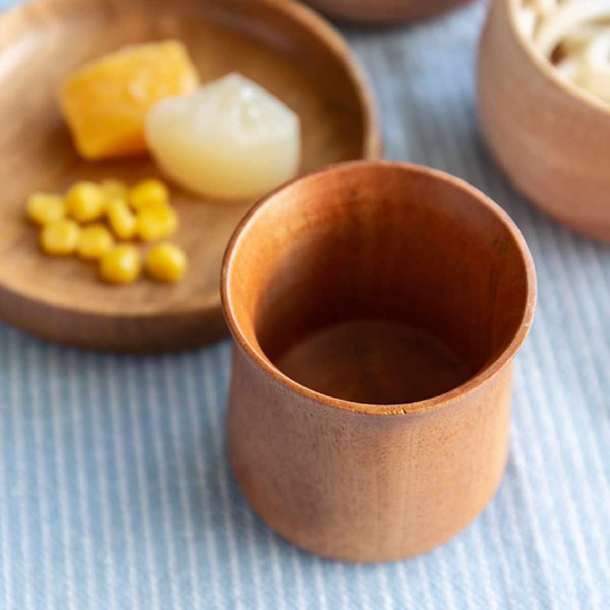 コップ 120ml 木 SoliD. 食器 食洗機対応 （ カップ 持ち手なし 木製