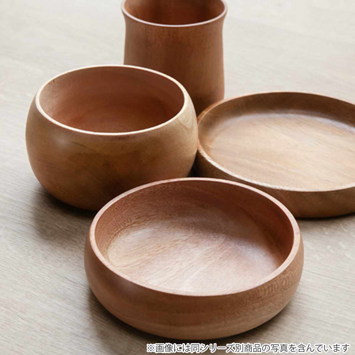 プレート 11cm 木 SoliD. 食器 食洗機対応 （ お皿 取り皿 うつわ 木製