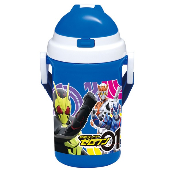 水筒 仮面ライダーゼロワン ストローボトル 400ml 子供 （ 軽量 幼稚園