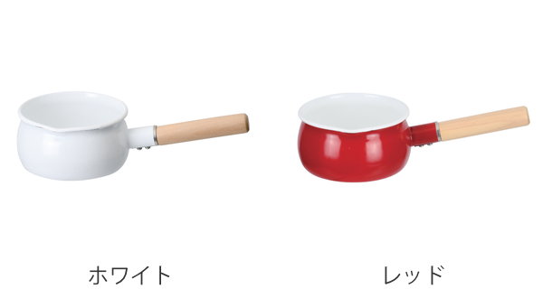 パール金属 ミルクパン 15cm IH対応 ホーロー アミュレット （ ガス火