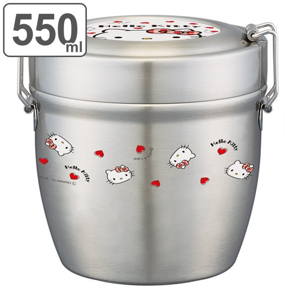 スケーター 弁当箱 保温 550ml 保温弁当箱 丼 2段 ステンレス 真空二重