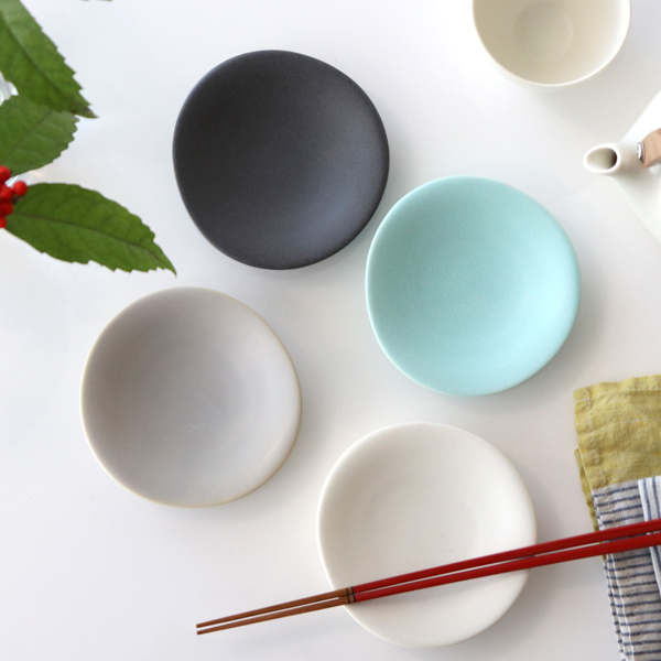 プレート 11cm 美濃焼 結 皿 和食器 磁器 日本製 （ 豆皿 電子