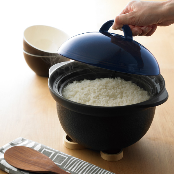炊飯土鍋 2〜3合 直火専用 電子レンジ対応 食洗機対応 サーマテック