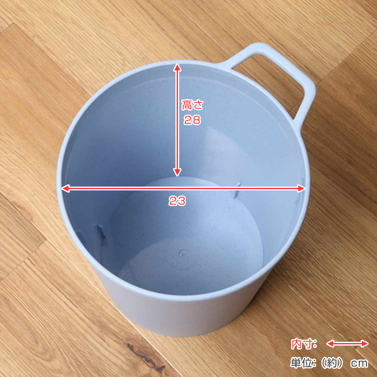 ゴミ箱 10L タップトラッシュ 袋が見えない...の詳細画像5
