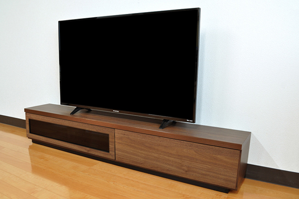 テレビ台 ローボード 省スペース スリムデザイン 幅180cm （ TVボード