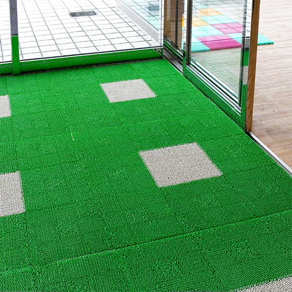 人工芝 30x30cm ジョイント式 日本製 30枚セット （ 芝生マット 人工