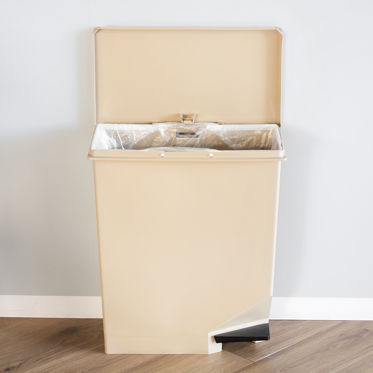 ゴミ箱 35L 同色3個セット 棚下・カウンター下にも置けるペダルペール （ 35リットル ごみ箱 キッチン スリム 棚下 カウンター ペダル式 分別 ふた付き ）_19