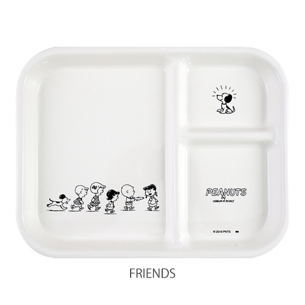 SNOOPY（スヌーピー） ランチプレート 24cm 50's PEANUTS 皿 食器 陶器