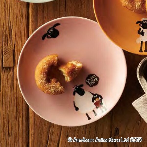 プレート 17cm ティミー＆マミー ひつじのショーン 洋食器 磁器 日本製