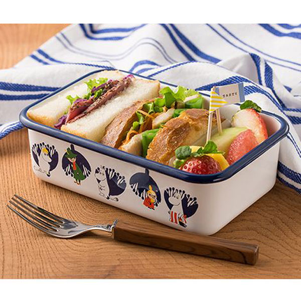 MOOMIN（ムーミン） 両手鍋 15cm ホーロー製 キャセロール Honeywere